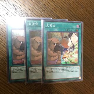 遊戯王 犬賞金 3枚 スーパー