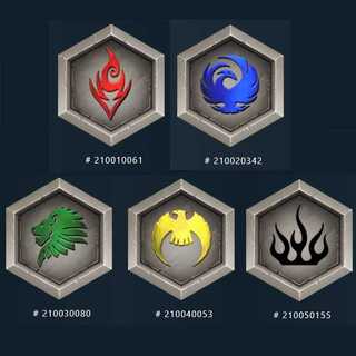 5種セット ギルドストック(シルバー)