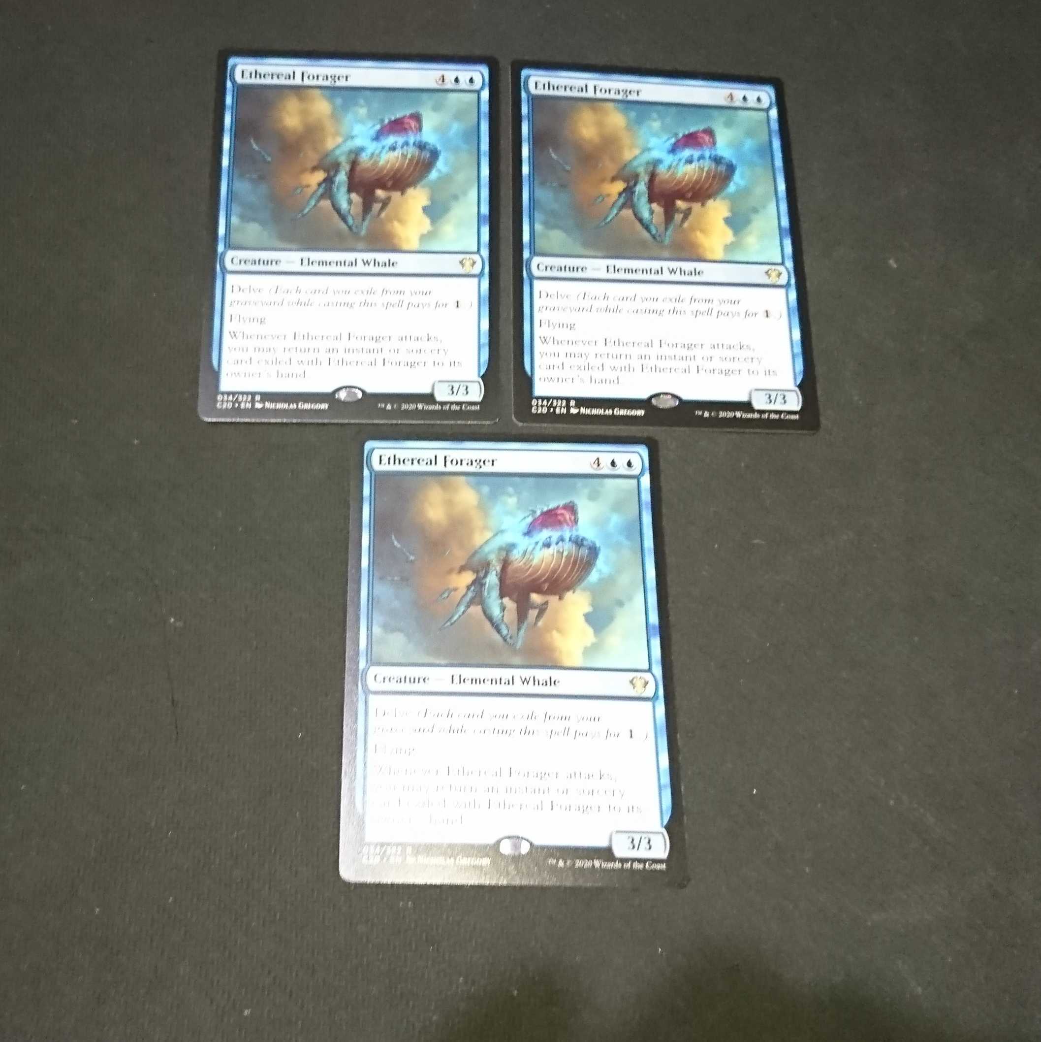 天上の餌あさり/Ethereal Forager 英語版3枚セット