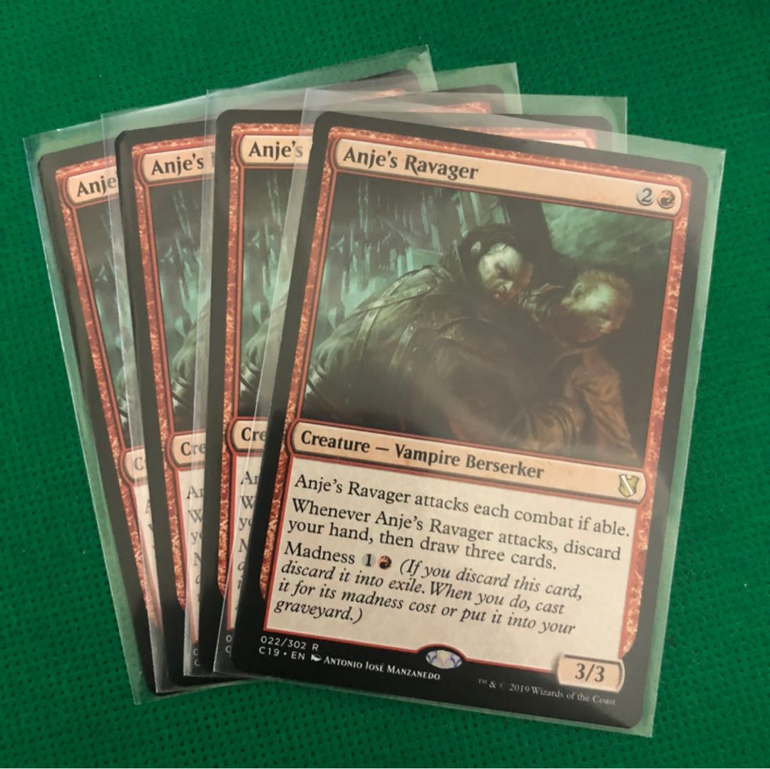 エインジーの荒廃者 英語版 4枚