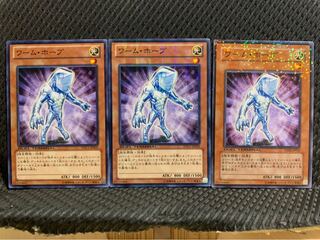 【ぽぽたん】遊戯王 5886 ワーム・ホープ 3枚 ノーマル