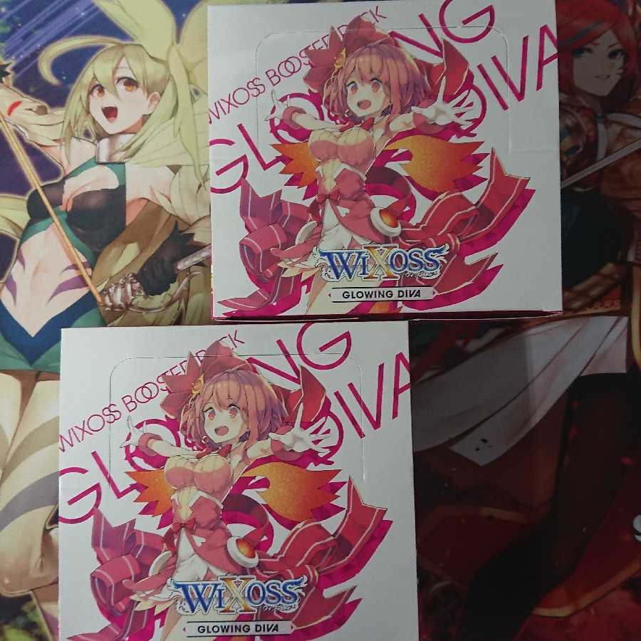 ウィクロス GLOWING DIVA 未開封 2BOXセット