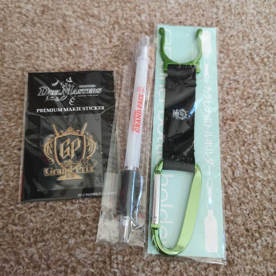 GP5th ステッカー ボールペン カラビナ