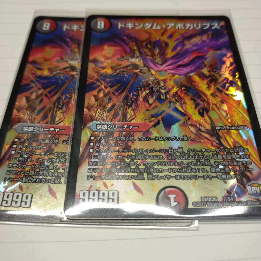 ドキンダム・アポカリプス2枚 プロフ必読