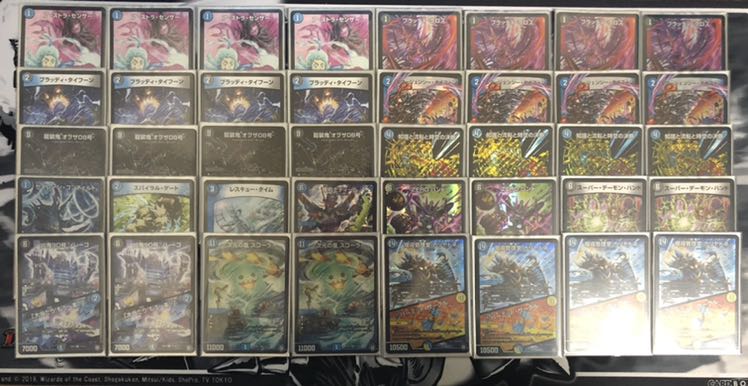 カリヤドネループ デッキ