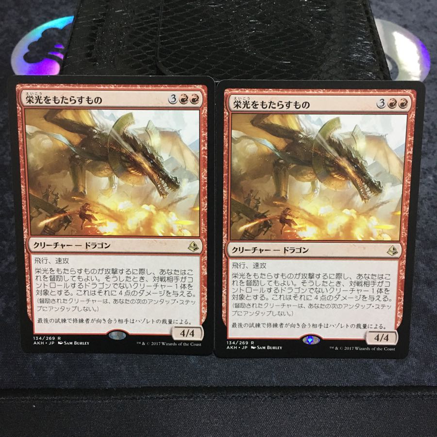 栄光をもたらすもの　2枚セット