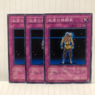 孤高の格闘家 ノーマル　3枚　マホ子