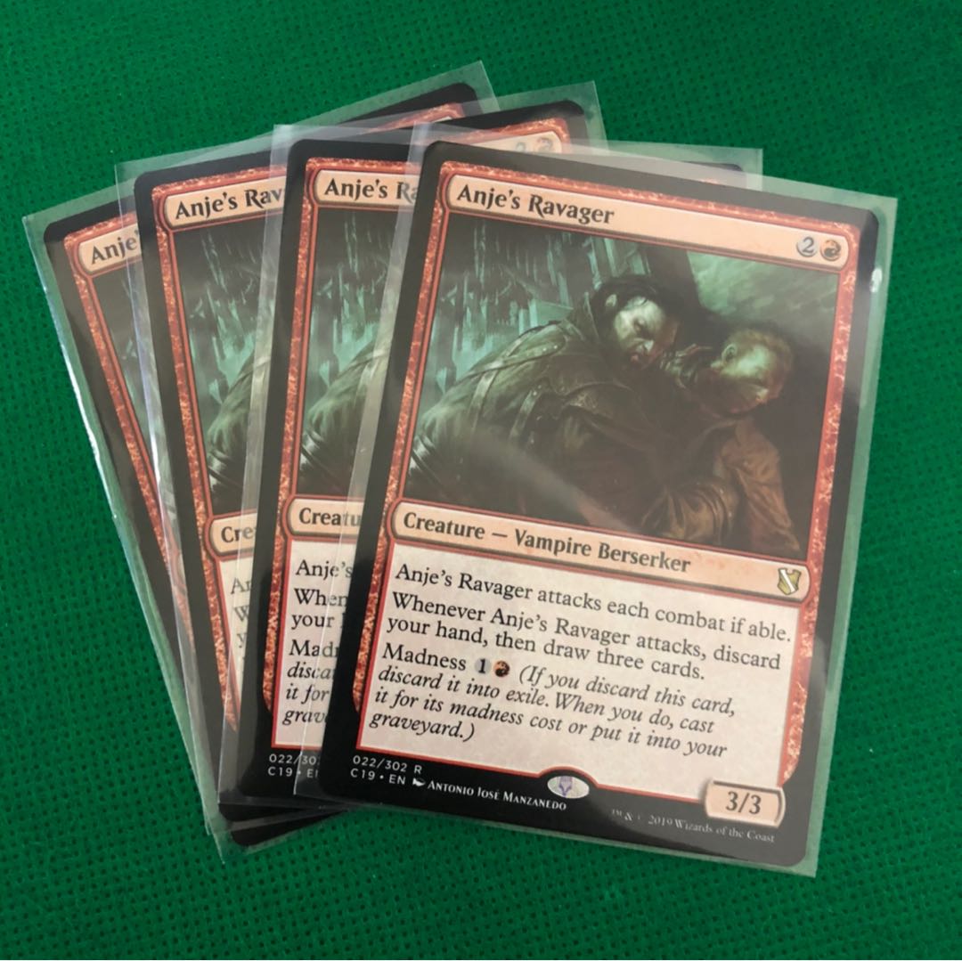 エインジーの荒廃者 英語版 4枚