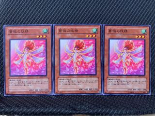 【ぽぽたん】遊戯王 6032 薔薇の妖精 3枚 ノーマル