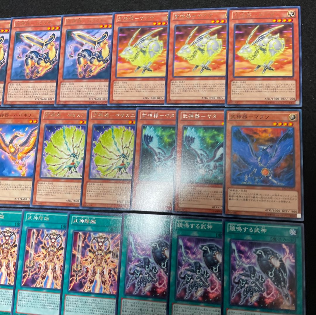 遊戯王 No.396 武神 デッキ40枚＋15枚 武神姫 アハシマ