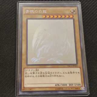（美品）ブルーアイズ・ホワイトドラゴン ホロ 日版 TRC1-JP000