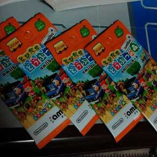 とびだせどうぶつの森　amiibo+　4パック