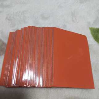 おやつフォーラムスリーブ オレンジ74枚