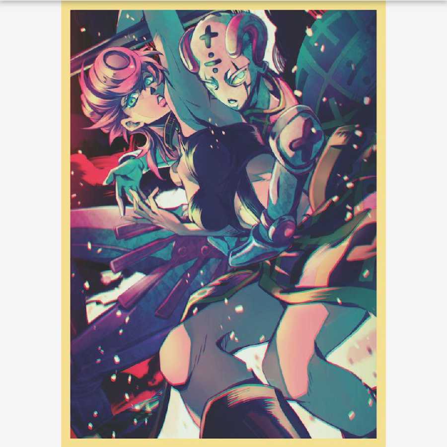 ジョジョの奇妙な冒険 トリッシュ・ウナ&スパイスガール スリーブ コミケ