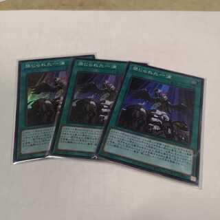 【3枚セット】禁じられた一滴 スーパーレア　ROTD-JP065