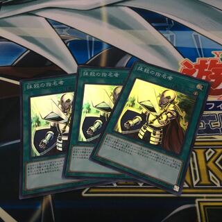 抹殺の指名者 スーパーレア　3枚