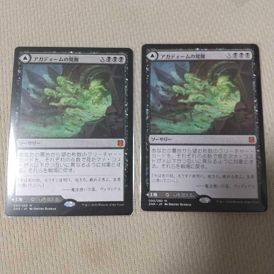 アガディームの覚醒 二枚セット