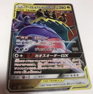 2点購入でおまけ！アーゴヨン&アクジキングGX ぼうしょく