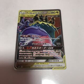 2点購入でおまけ！アーゴヨン&アクジキングGX 1枚