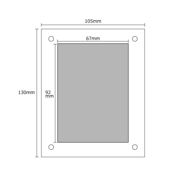 With:Dカードディスプレイケース Basic-type レギュラーサイズ