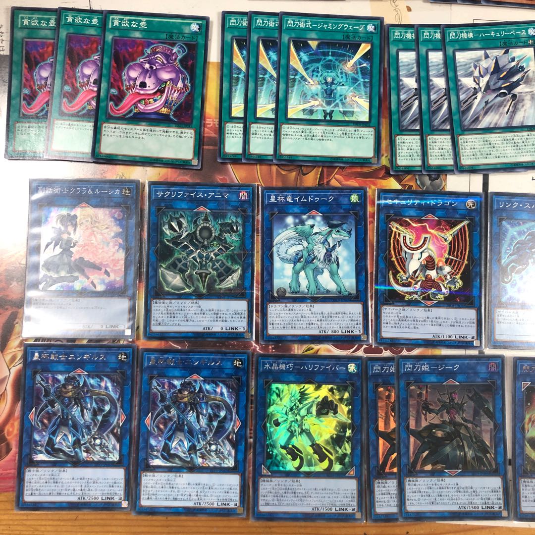 閃刀姫　デッキパーツ(ハリファ　シク、トークン3、ハーピィ　ウル追加)