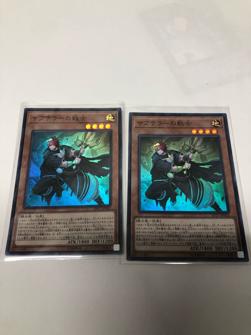 サブテラーの戦士2枚セット