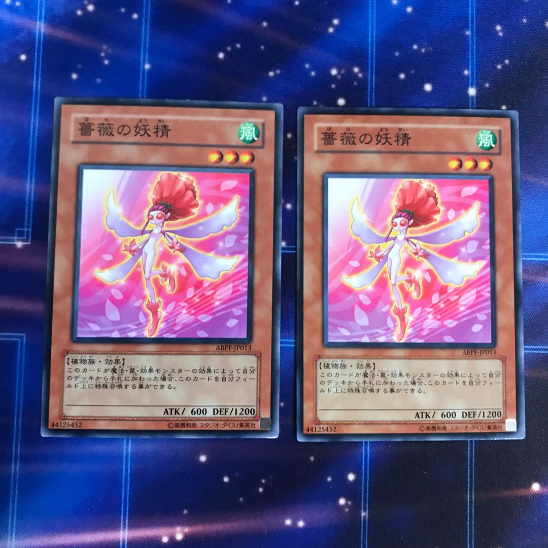 薔薇の妖精　2枚