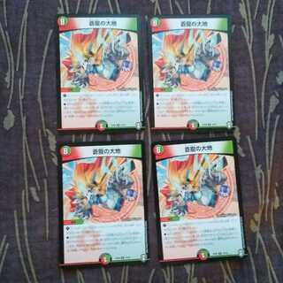 4枚　蒼龍の大地