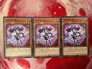 黒薔薇の魔女 ノーマル　3枚