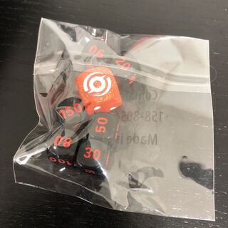 新品未開封　海外版　公式　リザードン  ダイス　ダメージカウンター  7個入