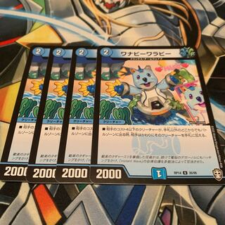 ワナビーワラビー　4枚