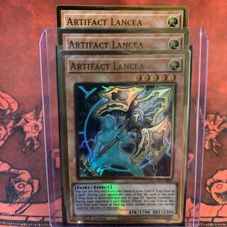 遊戯王【英語版】アーティファクト・ロンギヌス プレゴル 3枚セット