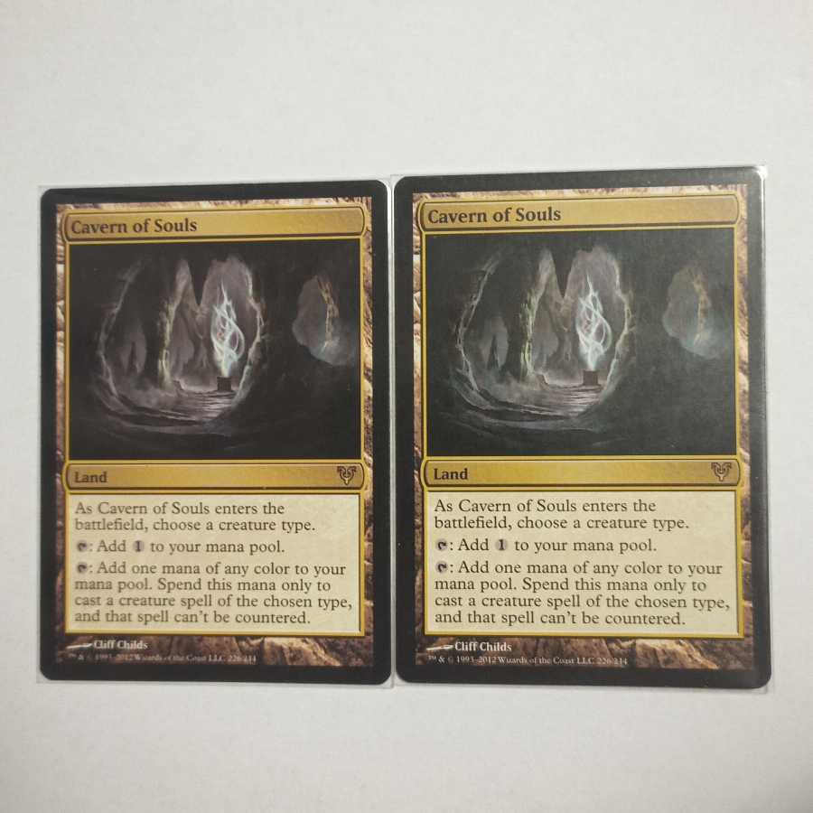 MTG　魂の洞窟/Cavern of Souls　在庫2枚