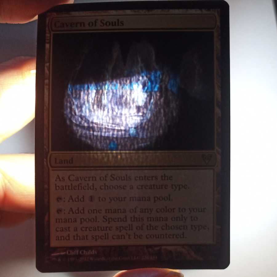 MTG　魂の洞窟/Cavern of Souls　在庫2枚