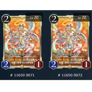 2枚セット マリーゴールド