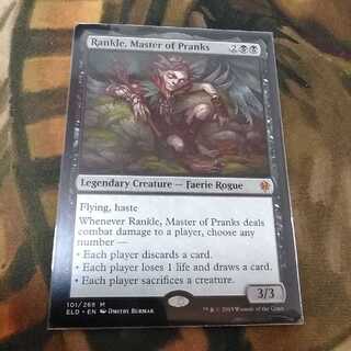 悪ふざけの名人、ランクル★英１枚★数量４まで★エルドレインの王権