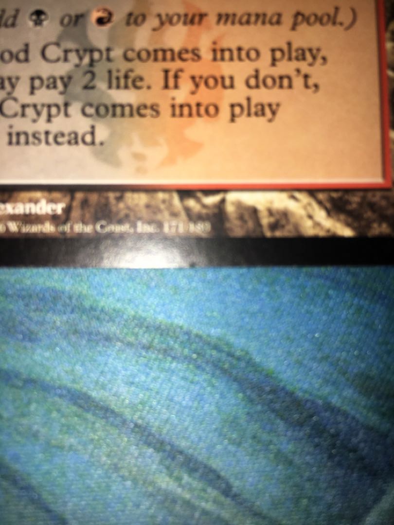 血の墓所　DIS 英　1枚