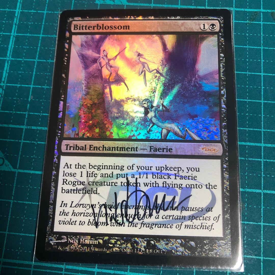 苦花　ジャッジプロモ　サインド 1枚