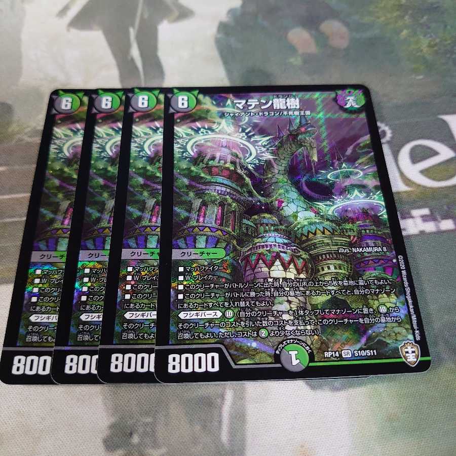 マテン龍樹 4枚