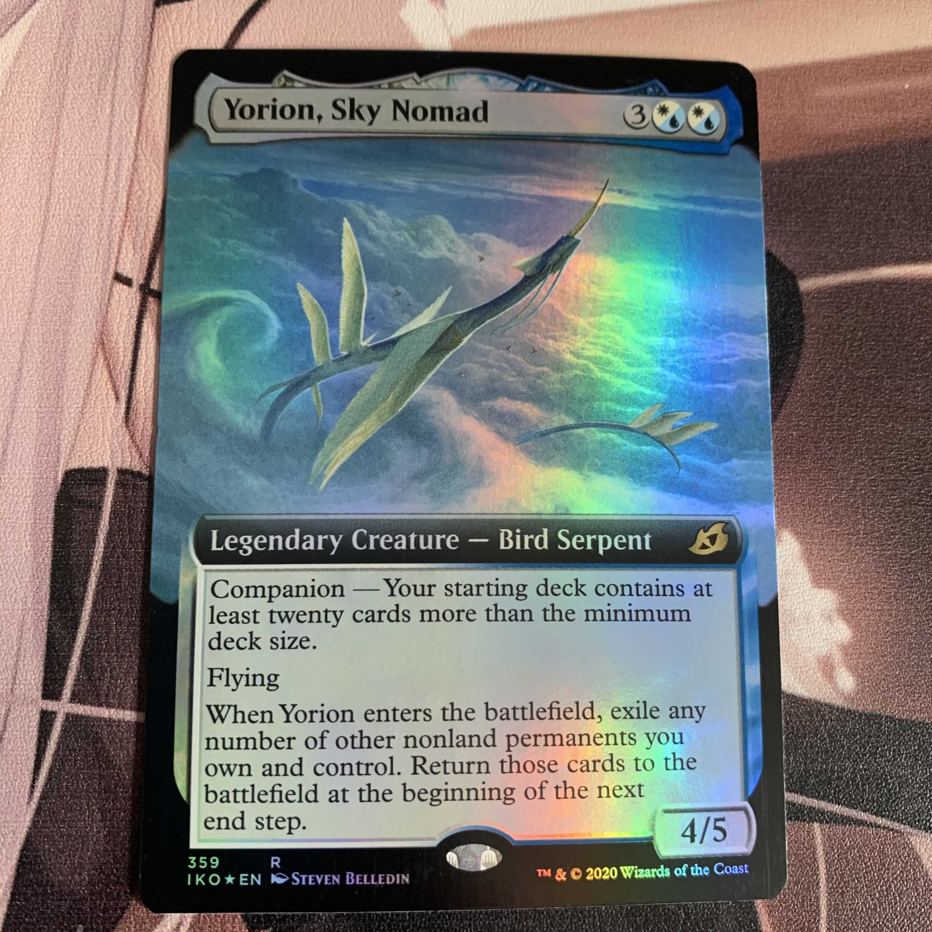 空を放浪するもの、ヨーリオン 英語版 拡張Foil