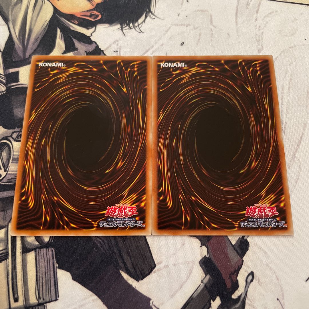 ダウナード・マジシャン パラレル ノーマルとサベージドラゴン