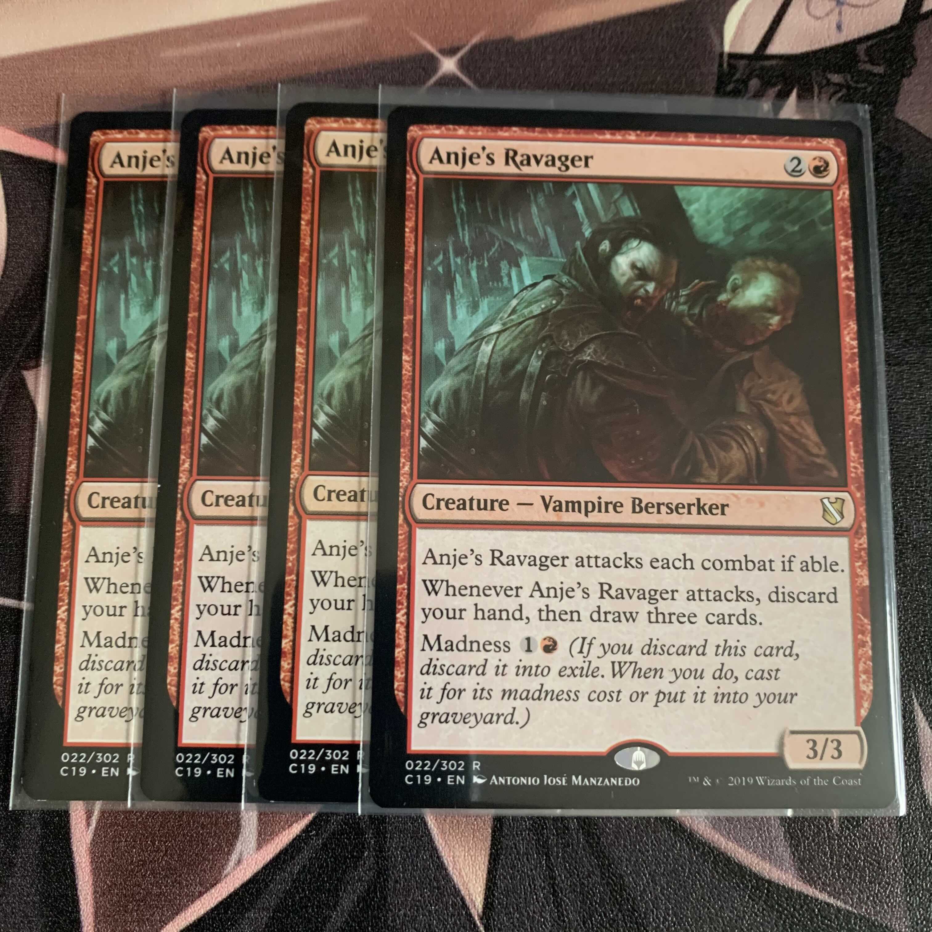 エインジーの荒廃者 4枚