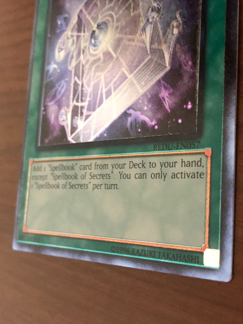 英レリーフ グリモの魔導書 1枚