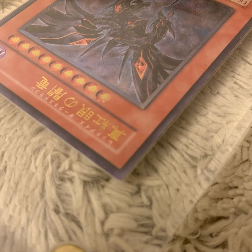 No.295 真紅眼の闇竜 レリーフ W6S-JP001