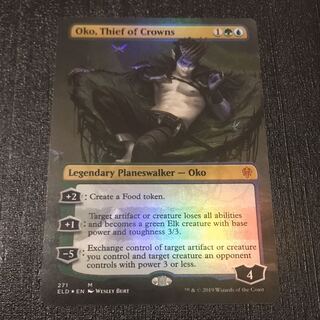 さかてぃー様専用　王冠泥棒、オーコ　拡張アート　foil