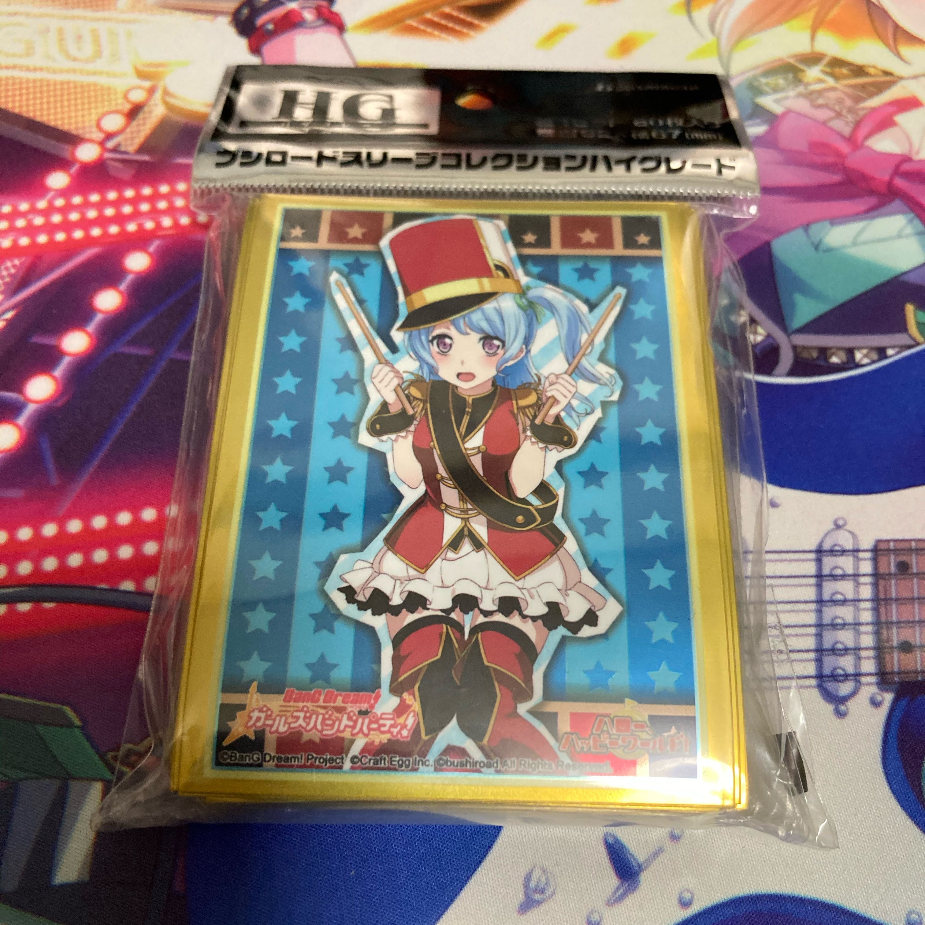 (中古)バンドリ 松原花音 スリーブ 60枚