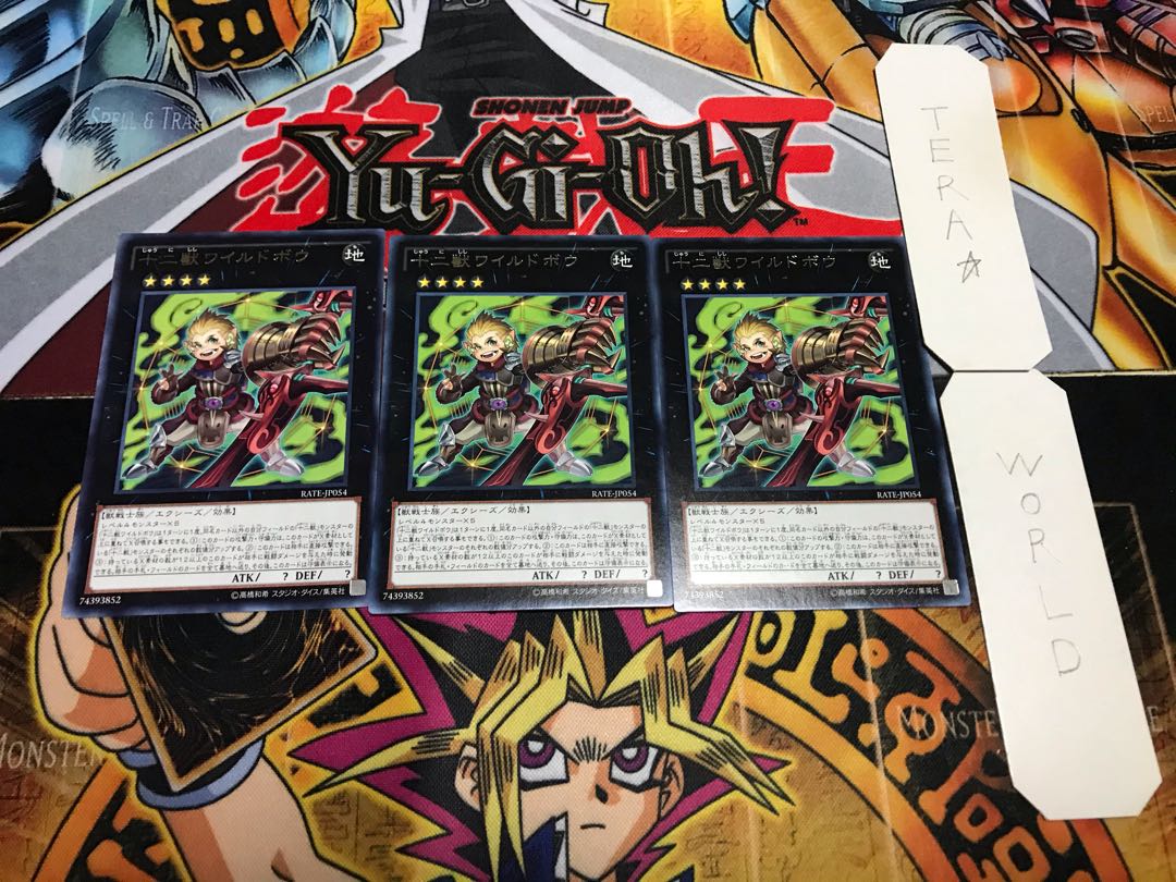 十二獣ワイルドボウ レア 3枚セット てら