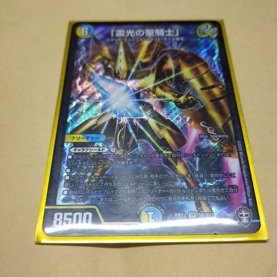 「雷光の聖騎士」プロフ必読