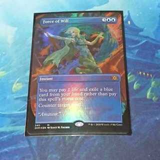 【MTG】意志の力　英語拡張Foil