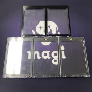 ウルトラプロ　マグネットローダー　黒縁　中古5個セット